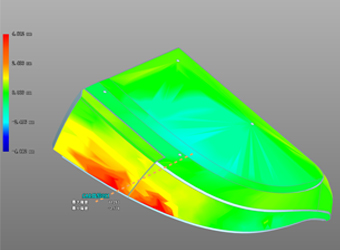 可与3D CAD数据进行比对